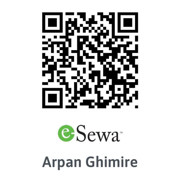 QR code for Saturday hike payment